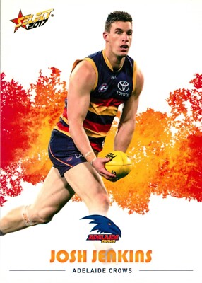 2017 ADELAIDE CROWS AFL Card JOSH JENKINS