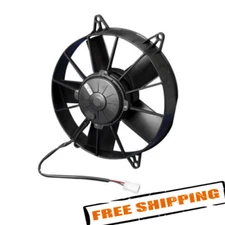 SPAL 30102058 10.00" High Performance Pusher Fan with Paddle Blades, 12V