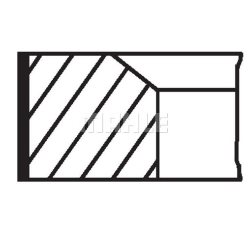 MAHLE Kolbenringe Kolbenringsatz Kolbenringzange für Volvo XC90 I 275 V70 II - Bild 1 von 6
