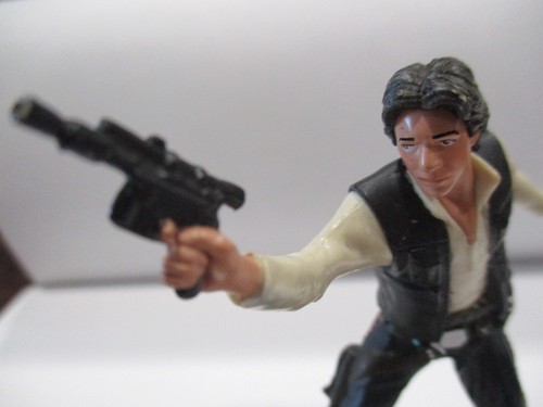 Star Wars Han Solo loose Disney 3.5 '' action figure on stand - Picture 2 of 8