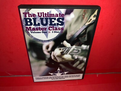 The Ultimate Blues Master Class Volume One 3 Discs DVD