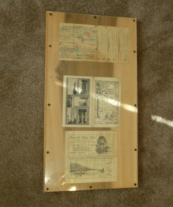 1929 Minnesota Non-Resident Fishing License & 2 Lake Brochers