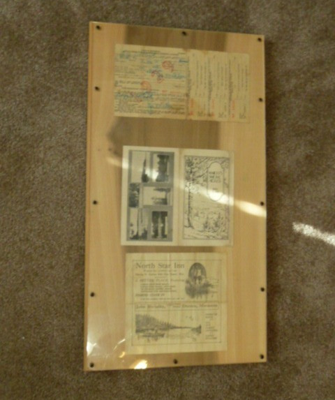 1929 Minnesota Non-Resident Fishing License & 2 Lake Brochers