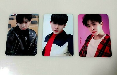 MONSTA X Mini 6th The Connect Dejavu Album Official Photocard -  Wonho Set (3pc)