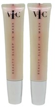 Vic Beauty Cosmetics Beauty Sleep In Mask - Overnight Face Mask - 2 PACK - NEW 