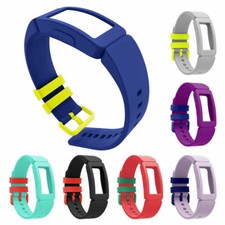 Sports Silicone Watch Band Strap with Case/Cover For Fitbit inspire 2 / ace 3