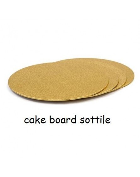 CAKE BOARD SOTTILE ORO 18X3MM