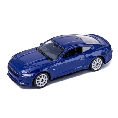 Welly 2015 Ford Mustang GT Blue 1:60 1:64 Scales Inch US IMPORT DUTIES  PAID