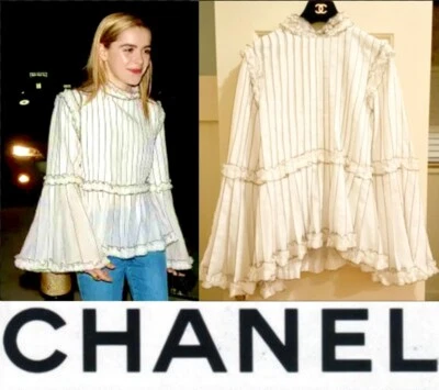 CHANEL Striped Tops for Women for sale | eBay