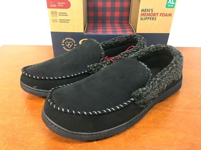 mens dearfoam memory foam slippers