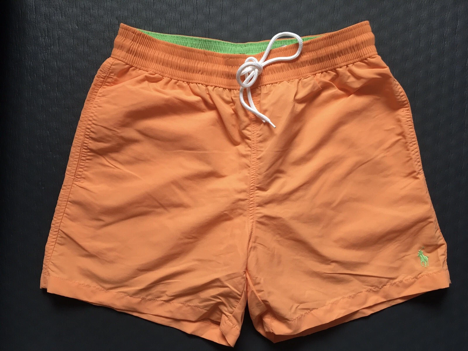 Polo Ralph Lauren Swim Shorts Traveler Trunk Orange Size S