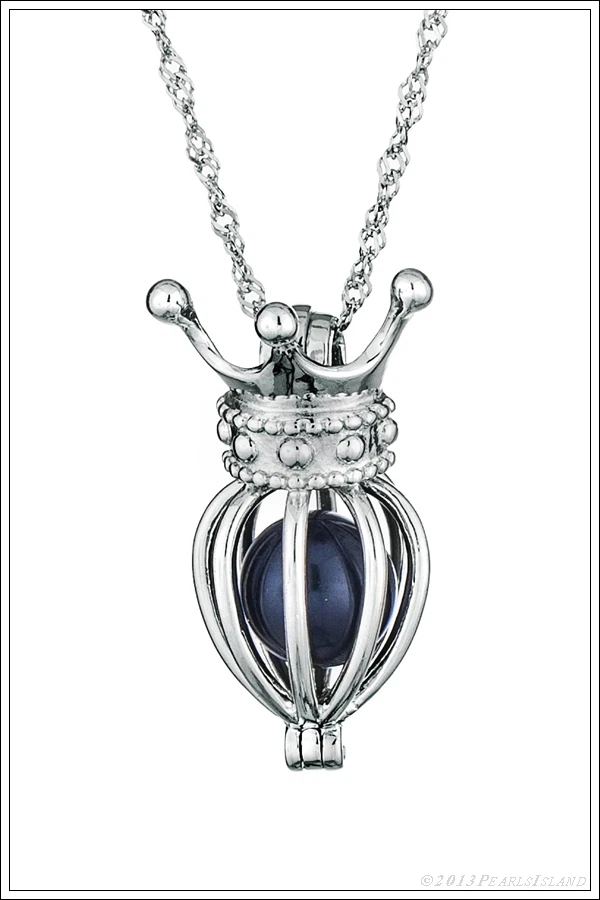 Pearl locket deals cage