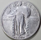 1930-S Standing Liberty Quarter — photo from another recent sale