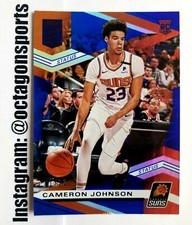 2019-20 PANINI ELITE STATUS BLUE CAMERON JOHNSON RC!! 1/23!! 1/1?? FIRST ONE!!