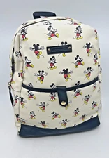 Disney Mickey Mouse Classic Double Strap 13 Inch Mini Backpack - NEW