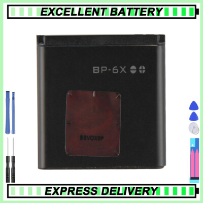 for NOKIA BP-6X, BL-6X Li-ion Battery 8800 Sirocco 8800D, SE 8801 8860 N73i