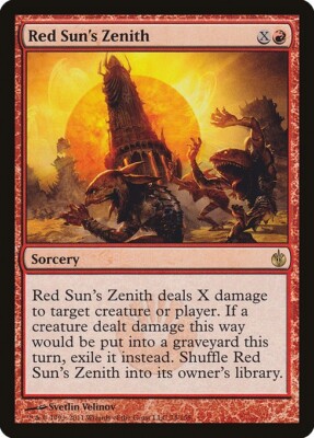 Red Sun's Zenith 1x MtG Mirrodin Besieged SP/NM