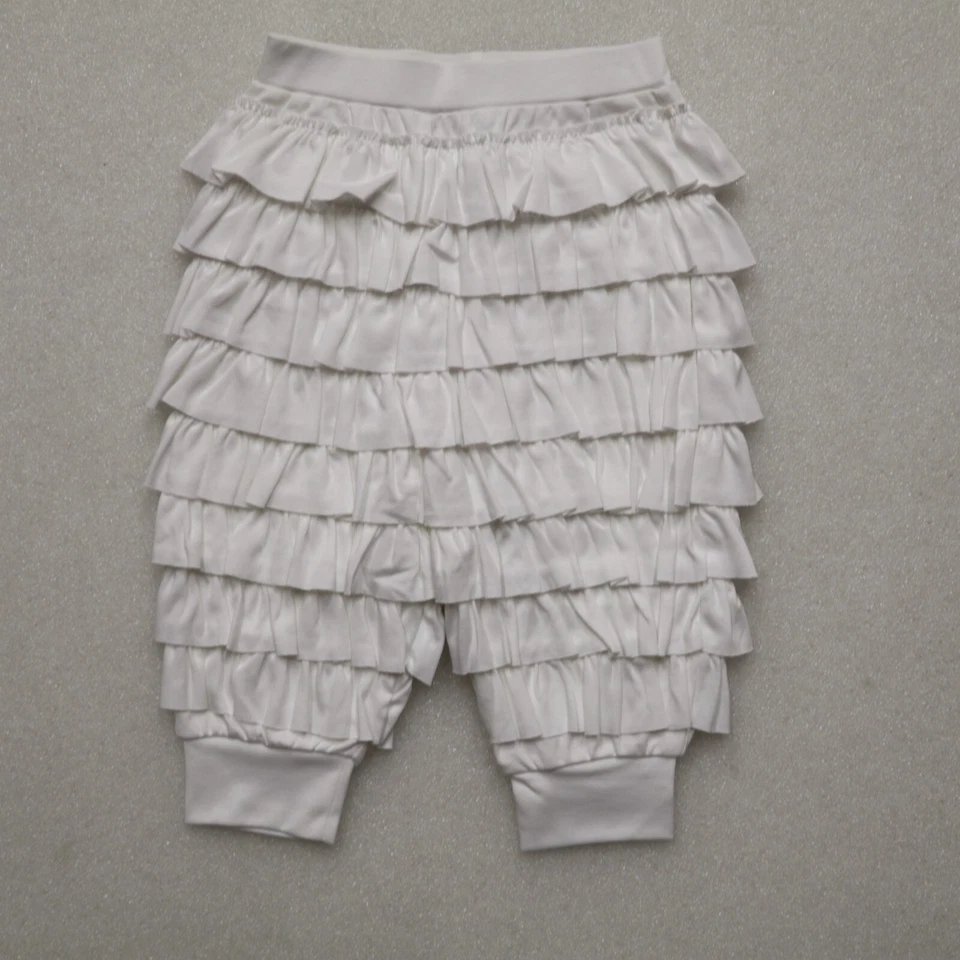 LEMON LOVES LAYETTE NIÑA TALLA 18-24 MOS CONJUNTO TRAJE AZUL PANTALONES CON VOLANTES BLANCOS Foto 4 de 4