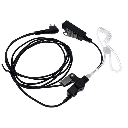2-pinowy zestaw słuchawkowy douszny Walkie Talkie MIC DO MOTOROLA CP200 CP150 PR400 RADIO - Zdjęcie 7 z 9