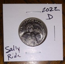 2022 - D Mint - Sally Ride - U.S. Women Quarter + Coin Holder!