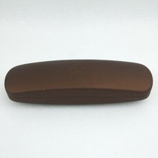 Alpi Occhiali Eyeglasses Case Hard Shell Felt Lined Sunglasses Travel Carrier
