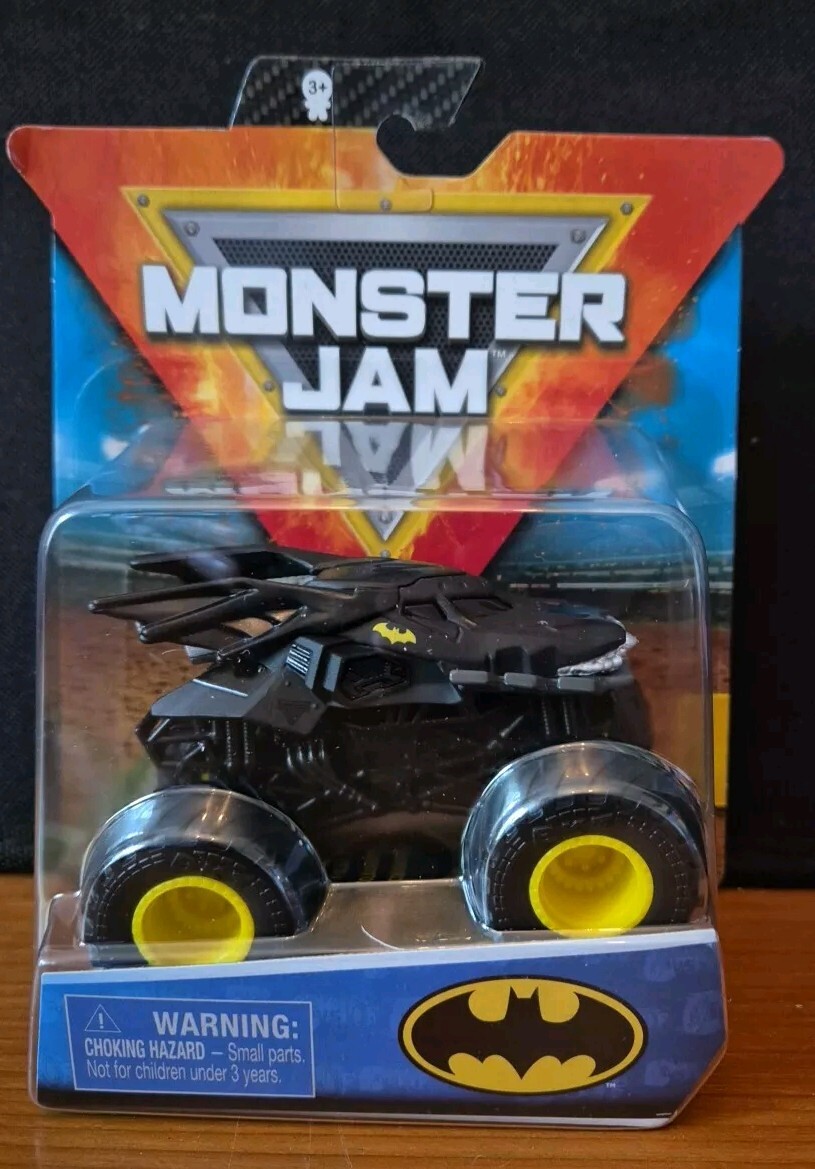 Monster Jam Batman Monster Truck 1:64 Scale Monster Trucks New