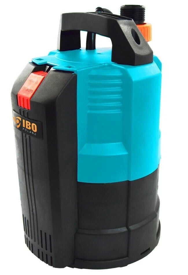 IBO IPC 550 Tauchpumpe Wasserpumpe Regen 550 W 6000 l/h Schwimmbadpumpe DAMBAT