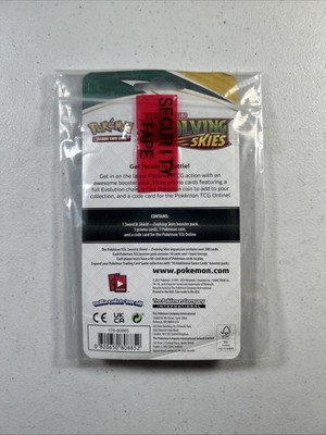 Pokemon TCG: Evolving Skies Checklane Blister W/3 Promos New