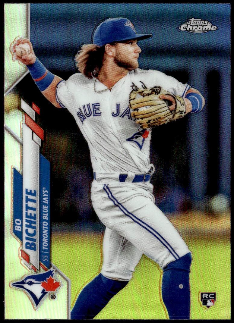 2020 Topps Chrome #150 Bo Bichette Refractor Rookie E1