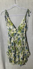 Kimchi Blue Urban Outfitters Floral Handkerchief Hem Mini Dress Size Small Boho