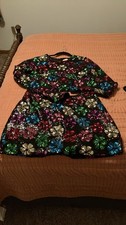 Show Me your Mumu Skirt With Spandex And Top Multicolor Sequins