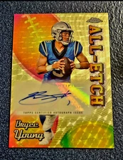 1/1 🔥Bryce Young 2024 Topps Chrome “All Etch” Auto 1 of 1 Panthers KHH 