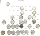 1913 to 1938 Buffalo Nickel 5 Cent 27 Coin Lot From OLD Estate Collection
