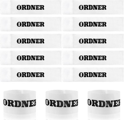 Armbinde Klett Set Ordnerbinden Trainingsausrüstung Zubehör Sport Spiel