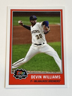 2021 Topps Future Stars Club Baseball January #3 - Devin Williams - Brewers