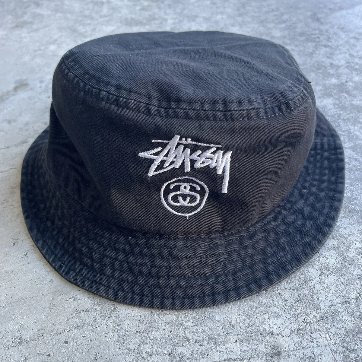 スカルデザイン バケットハット ボーン 骨 stussy L/XL スカル