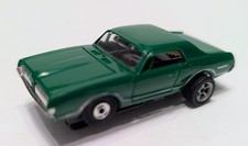 Vintage Aurora T-jet Slot Car MERCURY COUGAR RARE GREEN Tested/Works Super Nice