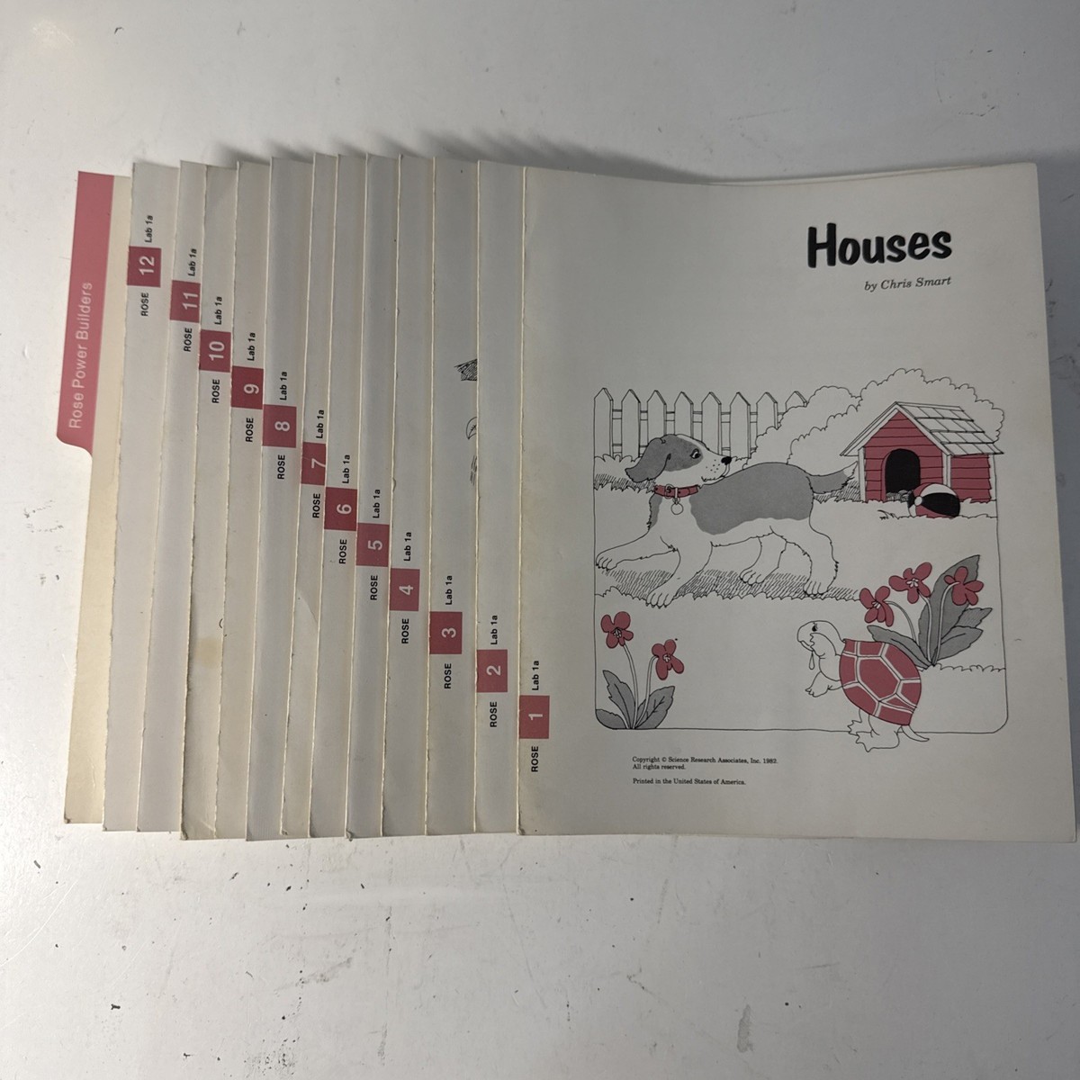 SRA Reading Laboratory 1A, (1982), ROSE Power Builders, 1-12 Only
