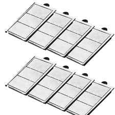 Uimoso 8 PCS Aquarium Filter Cotton Replacement 2.5/3.5gal MN-200 MN-280