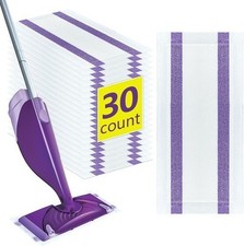 Disposable Mop Pad Refills for Flash Powermop &ndash; 30 Microfiber Pads