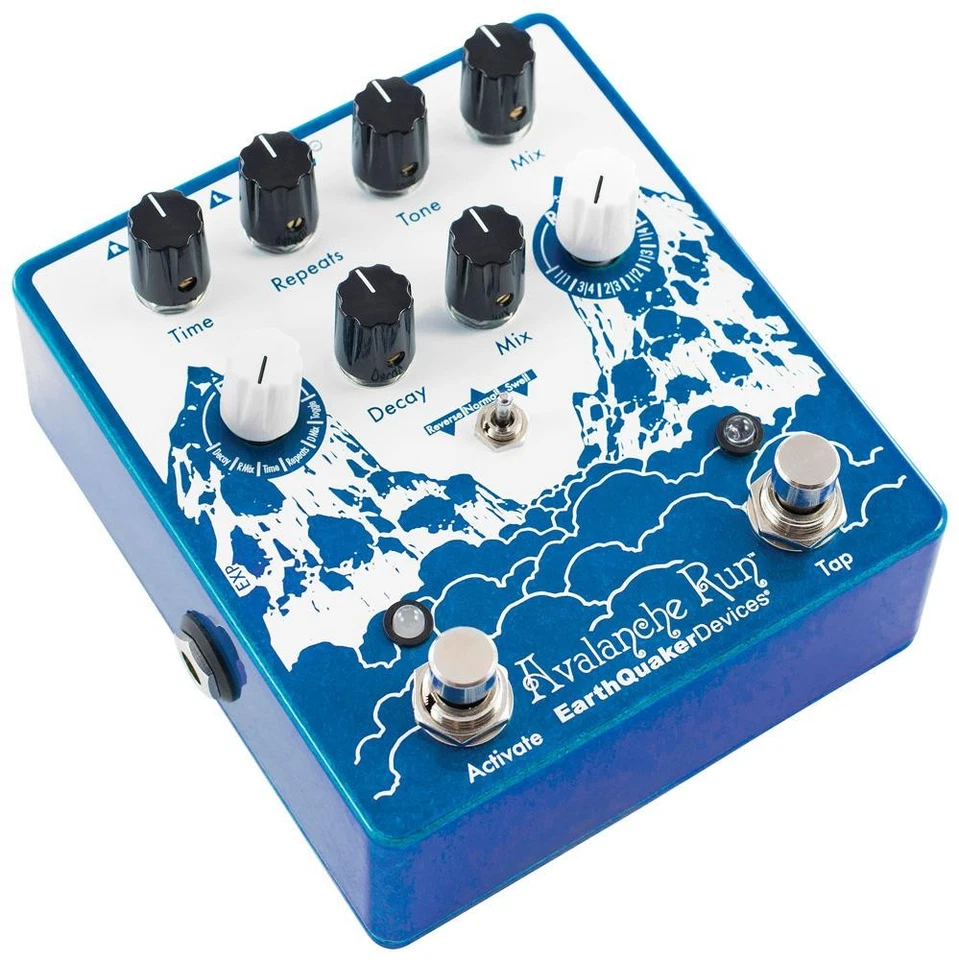 EarthQuaker Devices Avalanche Run V2 Delay Reverb Guitar Effects Pedal - Image 3 of 4
