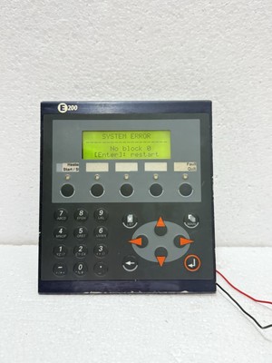 Beijer E200 Panel Beijer Elektronik Mac / Mta E200