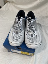 NEW IN BOX MENS BROOKS GHOST 10 SNEAKERS WHITE SIZE 12