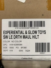 Disney Star Wars Darth Maul Legacy Lightsaber Hilt LE 7000 25th Anniversary NEW