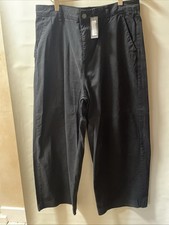 BoohooMAN Tall Wide fit Chino Trousers Size 40 Waist