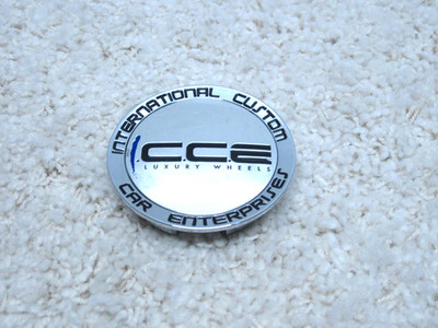 ICCE 857K72 CUSTOM WHEEL SNAP ON CHROME CENTER CAP #2B-7
