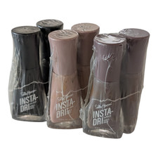 Sally Hansen Insta-Dri Fast Dry Nail Polish Sealed Neutral Colors Variety Pack