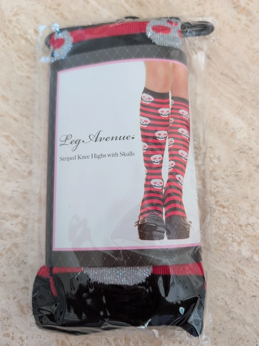 Leg Avenue Athlete over the knee socks, One Size (Roze Blauw