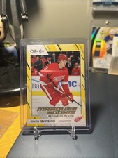 SIMON EDVINSSON RC 2023-24 O-PEE-CHEE MARQUEE ROOKIE YELLOW #563