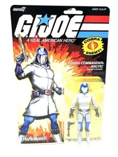 Reaction Super7 G.I.Joe Cobra Commander Arctic O-Ring Boxed 3.75" #3